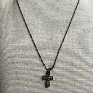 JK by ThirtyOne “enchanted necklace “ in antique silver - NWT 16” + 2”